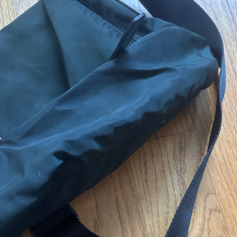 Prada Dark Green Nylon Messenger Bag - Picture 12 of 17